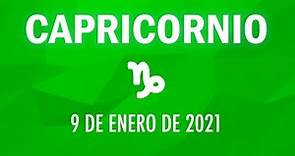 ♑ Horoscopo De Hoy Capricornio - 9 de Enero de 2021