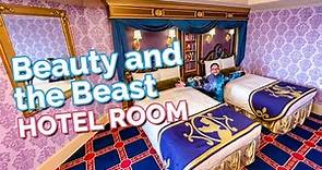 Inside the GORGEOUS Beauty and the Beast Hotel Room at Tokyo Disneyland Hotel