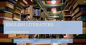 Introduction to English Literature