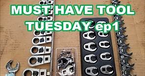 MUST HAVE TOOL TUESDAY Ep1 Crowfoot wrenches crowsfeet crowsfoot