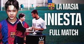 🍿 ENJOY ANDRÉS INIESTA's PERFORMANCE AT LA MASIA AT THE AGE OF 15 | FULL MATCH 💎 | FC Barcelona