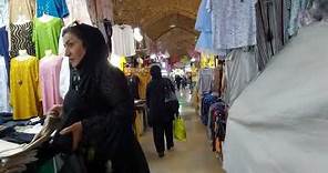 Iran,Sanandaj traditional old clothing food market(part 6)