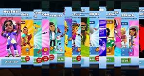 All Upcoming Bundles of Subway Surfers World Tour Hawaii 2023 by Time Travel Subway Surfers 2023