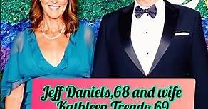 Jeff Daniels and Kathleen Treado 45 years Marriage #love #family
