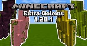 *NEW* Extra Golems Mod Update - Minecraft 1.20.1 (Mod Showcase)