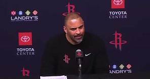 Ime Udoka after Rockets squeeze by Jazz in OT