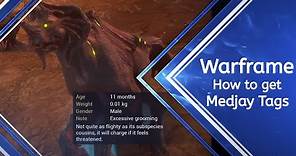 Warframe How to get Medjay Tags