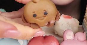 bt21 mochi #asmr #eating #mukbang #jelly #candy #먹방 #eatingshow #gummy #젤리 #rainbow #desserts #bts #bt21 #mochi