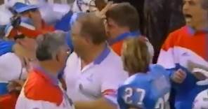 Buddy Ryan Punches Kevin Gilbribe