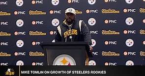 Mike Tomlin Talks Growth Of Steelers Rookies