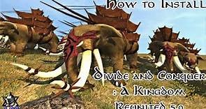 How to Install Divide and Conquer: v5 - A Kingdom Reunited | Medieval II: Total War (2023)