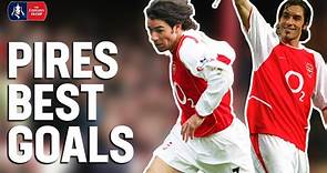 Robert Pires: Best FA Cup Goals! | Two-Time FA Cup Winner with Arsenal | Emirates FA Cup