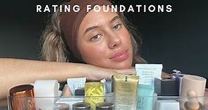 RATING ALL MY FOUNDATIONS | Jessica Pimentel