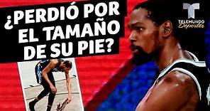 Kevin Durant perdió y culpa al tamaño de su pie | Telemundo Deportes