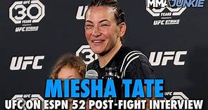 Miesha Tate Reflects on 'Relentless' Bantamweight Return, Not Thinking Retirement | UFC Austin