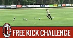 Allegri vs Gabriel: Free Kick Challenge!