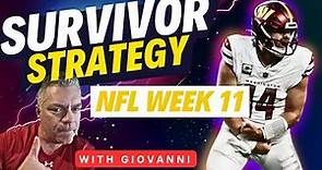 NFL Week 11 | Strategies To Win NFL Survivor Pools