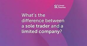 Sole trader vs limited company (UK): what's the difference?