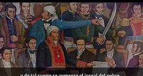 14 de septiembre de 1813. Congreso de Anáhuac. Morelos presenta los “Sentimientos de la nación”.