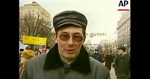 UKRAINE: ANTI PRESIDENT KUCHMA PROTESTS
