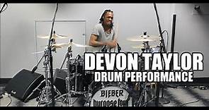 Devon Taylor (Justin Bieber) - 'Drum Performance'