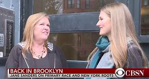 Back in Brooklyn: Jane Sanders on primary race and New York roots