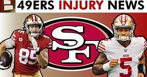 49ers Injury News On George Kittle, Dre Greenlaw & Ray-Ray McCloud + Trey Lance STARTING vs LV
