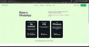 Como instalar WhatsApp Web no PC sem Microsoft Store