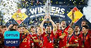 SCENES as Spain win their first trophy in ELEVEN years