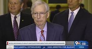 Mitch McConnell's health and questions about age limits for lawmakers