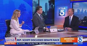 Rep. Adam Schiff appears live on KTLA 5 Morning News
