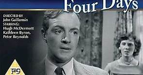 Four Days (1951) Hugh McDermott Kathleen Byron Peter Reynolds