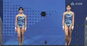 《跳水启杭》【回放】杭州亚运会跳水女子双人10米跳台决赛 全场回放
