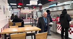 Billionaire Barry Diller at Five Guys Burgers
