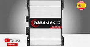 Amplificador Automotriz Taramps HD 2000 - 1 Canal - 2000 Watts RMS | Taramps