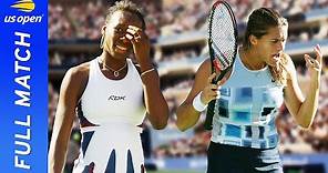 Venus Williams vs Amelie Mauresmo in an epic battle! | US Open 2002 Semifinal