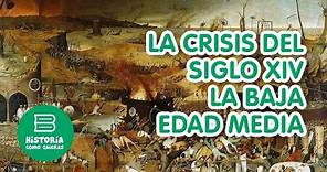 LA CRISIS DEL SIGLO XIV 👎 ☠️ Y EL FINAL DE LA EDAD MEDIA 👍 📈 | Baja Edad Media
