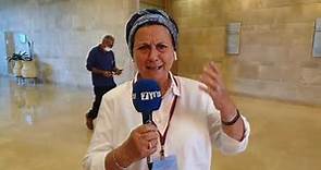Daniella Weiss in the Knesset