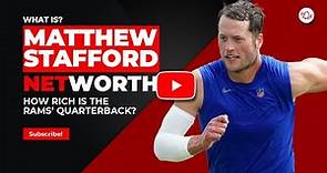 Matthew Stafford Net Worth | Matthew Stafford Biography | Matthew Stafford Highlights Nfl