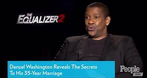 Denzel Washington Reveals the Secrets to His 35-Year Marriage