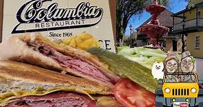 Columbia Restaurant Review St. Augustine Florida let try the Cuban Sandwiches 2021