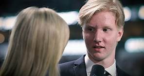 Rasmus Dahlin mic'd up at 2018 NHL Draft