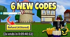 New codes Blox fruits for 2x exp and stat reset (blox fruits updated )