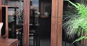 這樣一套北美黑胡桃實木辦公家具，讓您洽談業務時更顯從容氣魄#新中式 #黑胡桃 #實木訂製 #辦公室#傢俱