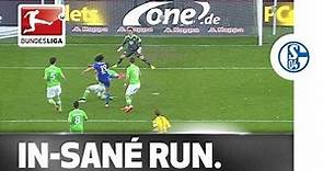 Solo Sané - Schalke Youngster Scores after Incredible Run