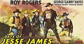 Days of Jesse James (1939) | Full Movie | Joseph Kane | Roy Rogers, George 'Gabby' Hayes