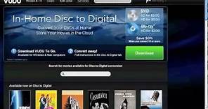 Tutorial: How To Use VUDU "Disc to Digital" To Convert DVD's