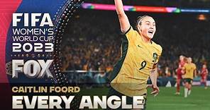 Caitlin Foord's GO-AHEAD goal for Australia vs. Denmark | Every Angle 🎥