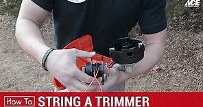 How To String A Trimmer - Ace Hardware