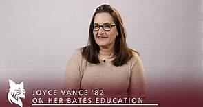 How Bates Influenced My Career - Joyce Vance '82
